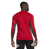 adidas Tiro 23 Competition Keepersshirt Lange Mouwen Rood Groen