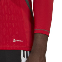 adidas Tiro 23 Competition Keepersshirt Lange Mouwen Rood Groen