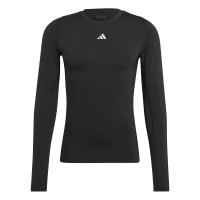 adidas Techfit Ondershirt Lange Mouwen Zwart Grijs