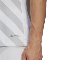 adidas Entrada 22 Graphic Voetbalshirt Wit Grijs