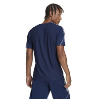 adidas Tiro 23 League Maillot de Foot Bleu Foncé Blanc