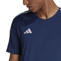 adidas Tiro 23 League Maillot de Foot Bleu Foncé Blanc