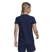 adidas Tiro 23 League Voetbalshirt Dames Donkerblauw Wit