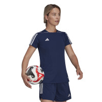 adidas Tiro 23 League Trainingsset Dames Donkerblauw Wit