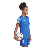 adidas Tiro 23 League Maillot de Foot Femmes Bleu Blanc