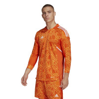 adidas Condivo 22 Keepersshirt Lange Mouwen Oranje Wit