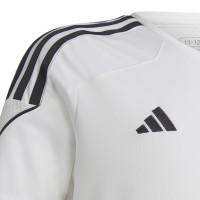 adidas Tiro 23 League Voetbalshirt Kids Wit Zwart