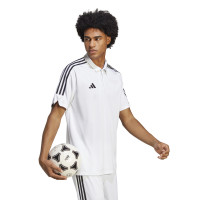 adidas Tiro 23 League Polo Blanc Noir