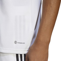 adidas Tiro 23 League Polo Blanc Noir