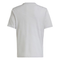 adidas Tabela 23 Maillot de Foot Enfants Gris Blanc