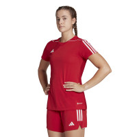 adidas Tiro 23 League Maillot de Foot Femmes Rouge Blanc