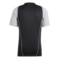 adidas Tiro 23 Competition Maillot de Foot Noir Gris Jaune