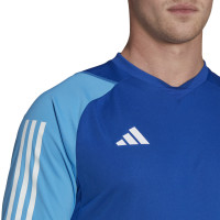 adidas Tiro 23 Competition Voetbalshirt Blauw Lichtblauw