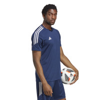 adidas Tiro 23 Club Maillot d'Entraînement Bleu Foncé Blanc