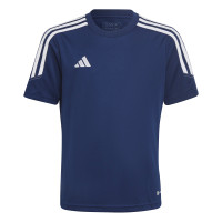 adidas Tiro 23 Club Trainingsset Kids Donkerblauw Wit