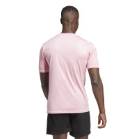 adidas Tabela 23 Maillot de Foot Rose Blanc