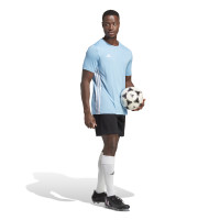 Set d'entraînement adidas Tabela bleu clair blanc noir