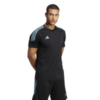 adidas Tiro 23 Club Trainingsshirt Zwart Blauw