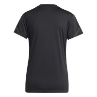 adidas Tiro 23 Club Trainingsshirt Dames Zwart Geel
