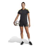 adidas Tiro 23 Club Trainingsshirt Dames Zwart Geel
