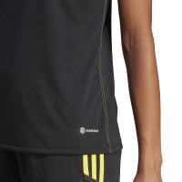 adidas Tiro 23 Club Trainingsshirt Dames Zwart Geel