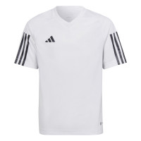 adidas Tiro 23 Competition Voetbalshirt Kids Wit Zwart