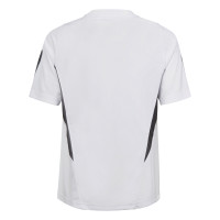 adidas Tiro 23 Competition Voetbalshirt Kids Wit Zwart
