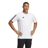adidas Tiro 23 Competition T-Shirt Wit Zwart