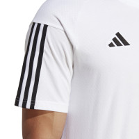 adidas Tiro 23 Competition T-Shirt Wit Zwart