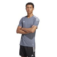 adidas Tiro 23 League Maillot de Foot Gris Blanc