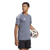 adidas Tiro 23 League Maillot de Foot Gris Blanc