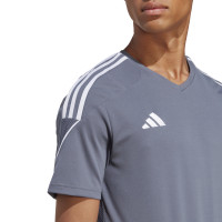 adidas Tiro 23 League Maillot de Foot Gris Blanc