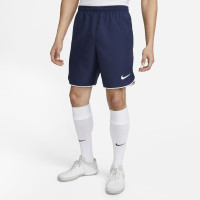 Nike Laser V Woven Short de Foot Bleu Foncé Blanc