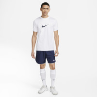 Nike Laser V Woven Voetbalbroekje Donkerblauw Wit