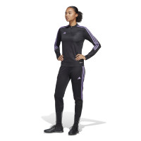 adidas Tiro 23 Club Trainingsbroek Dames Zwart Paars