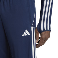 adidas Tiro 23 League Full-Zip Survêtement Bleu Foncé Blanc