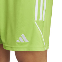 adidas Tiro 23 League Broekje Lichtgroen Wit