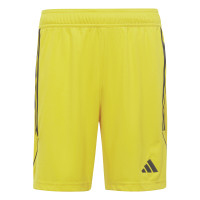 adidas Tiro 23 League Short Enfants Jaune Noir