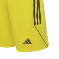 adidas Tiro 23 League Short Enfants Jaune Noir