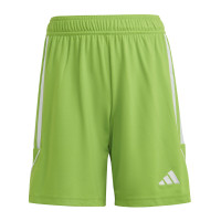 adidas Tiro 23 League Short Enfants Vert Clair Blanc