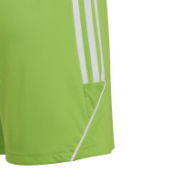 adidas Tiro 23 League Short Enfants Vert Clair Blanc
