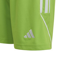 adidas Tiro 23 League Short Enfants Vert Clair Blanc