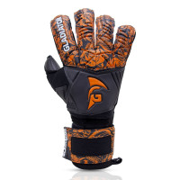Gladiator Sports Urban 2 Gants de Gardien de But Noir Orange