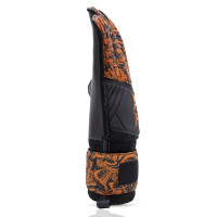 Gladiator Sports Urban 2 Gants de Gardien de But Noir Orange