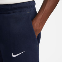 Nike Chelsea Tech Fleece Pantalon d'Entraînement 2022-2023 Bleu Blanc