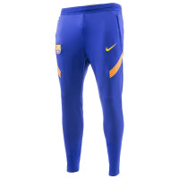 Pantalon d'entraînement Nike FC Barcelone Dry Strike KP 2020-2021 Bleu Jaune