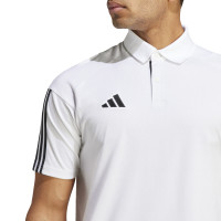 adidas Tiro 23 Competition Polo Wit Zwart