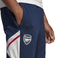adidas Arsenal Présentation Survêtement 2022-2023 Bleu Foncé Blanc Rose Vif