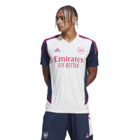 adidas Arsenal Trainingsshirt 2022-2023 Wit Felroze Donkerblauw