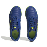 adidas Top Sala Competition Chaussures de Foot en Salle (IN) Enfants Bleu Vert Vif